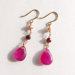 Wine Drop ピアス イヤリング