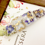 [Flower] ボタニカルバレッタ(ロベリア)