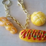 大好きパン♡Combinations３Ｐバックチャーム　（Ｃ）