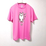 【SALE】ビューくま ドライTシャツ（ピンクＳサイズ）