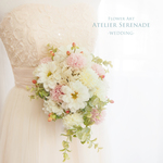 ウェディングブーケ Sweet Wedding Bouquet* baby pink&cherry red