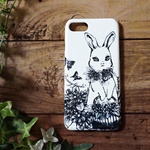 メルヘンうさぎ◆Galaxy/アクオス/xperiaXZs/xperiaZ5/xperiaZ4/xperiaZ3/xperiaX/xperiaZ5compact◆手帳型スマホケース 
