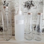 ハーバリウムキット オイル500ml+瓶3本セット(角瓶)