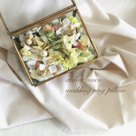Doux lumière du soleil"リングピローBOX.gld.Msize