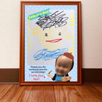 父の日のプレゼントに‥似顔絵入りポスター