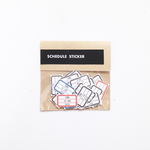 new* mini* LABEL STAMP 日付シール 2018年6月