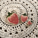 再販♡イチゴの箸置き（ピンク）