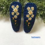 お花の刺繍ヘアピンセット✴︎74