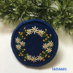 お花の刺繍ブローチ✴︎370