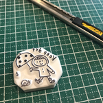 keep dry 水濡厳禁はんこ