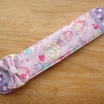 ★水筒肩紐カバー＊パステルスイーツが可愛い☆パープル★