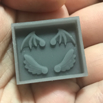 天使と悪魔の羽根10mm(シリコンモールド)