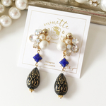 ethnic♡black drop charm