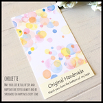 ❤️名入れ♡オリジナルアクセサリー台紙♡⑤⑨♡