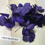 パープル 紫陽花    ブリザーブドフラワー