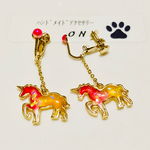 ユニコーン イヤリング ピアス