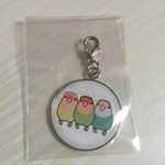 コザクラインコフックホルダー