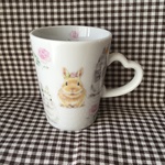 うさぎちゃん ハートの持ち手マグカップ