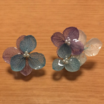 あじさいイヤリング P