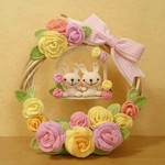 ローズガーデンにようこそ♪2wayリース②