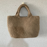 こまあみの麻ひもバッグ