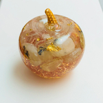 イエローカラー りんごのコルゴナイト＊金運 シトリン＊