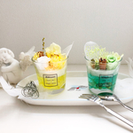 【送料無料♡まるでスイーツ】ふんわり香る華やかボタニカルワックスカップ