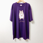 【SALE】しろくま ドライTシャツ（パープルＸＬサイズ）