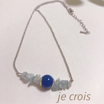 SALE‼️ブルーメノウのシンプルネックレス⭐️