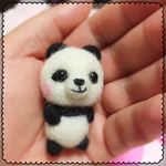 Ｐ様オーダー　羊毛フェルト ちっちゃなパンダ