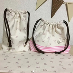 peko-panda様 レッスンバック シューズケース 体操服袋  お給食セット