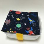 カワイイ宇宙の保冷剤ケース付きランチベルト   