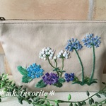 🌺N様ご予約ページ（初夏の花々・手刺繍ポーチ）です(*^^*)