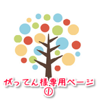 【オーダーメイド】★がってん様専用★ページ①