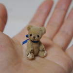 3.4cm ミニミニ クマちゃん (カフェオレ)