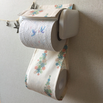再販＊トイレットペーパーホルダーカバー 花のしずく