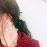 【40個突破♡】わしゃわしゃパールシャワーのピアス 金属アレルギー対応