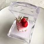 いちごハートケーキ♡リング
