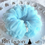 さらにもこもこ✨ふわもこ❣シフォンシュシュ❤(ソーダ＆ﾊﾟｰﾙﾋﾞｰｽﾞ)