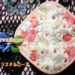 sunnymoon☆ランジェリー タイプの布なぷライナー「クリスタルローズ・オレンジ」
