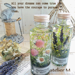 ハーバリウム short bottle 〜ボトルの中の花畑〜2本セット
