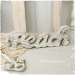  英字木製オブジェ*Beach＊夏ver.