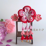 七五三 髪飾り ピンク