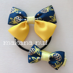 リボンヘアゴム&ヘアクリップ  