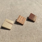 木製ブローチ　３個セット