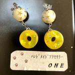 レジン パイナップル イヤリング ピアス