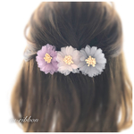 【♡×1,000】ふんわり♡シフォンフラワーバレッタ