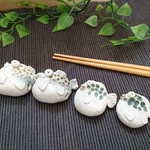 陶芸【ふぐの箸置き】４個セット