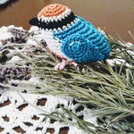 *野鳥あみぐるみ*ヤイロチョウ
