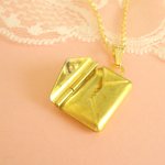 ♡Vintage Envelope Necklace♡